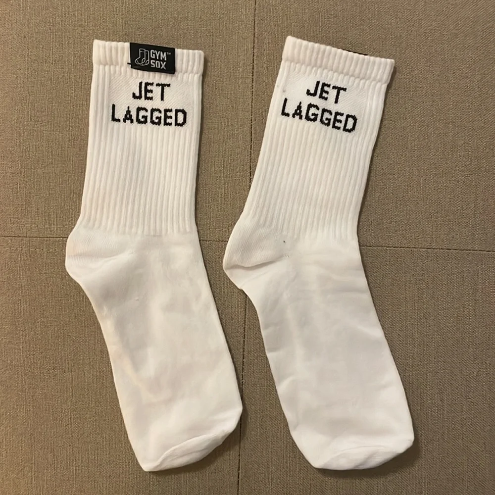 Jet Lagged Gym Sox